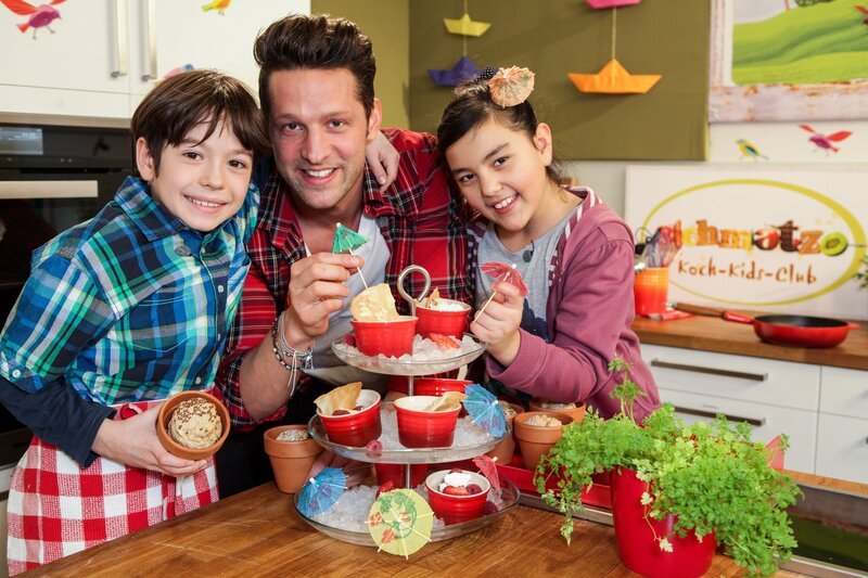 David, Alexander Kumptner, Ashley. – Bild: ORF