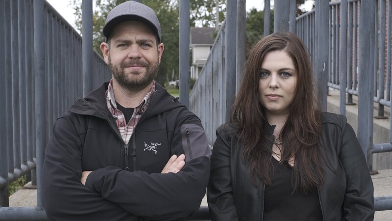 Jack Osbourne and Katrina Weidman exterior of jail.,, – Bild: Discovery, Inc.