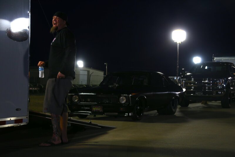 Shawn lächelt, nachdem der Murder Nova einen der schnellsten Testhits des Abends hingelegt hat. – Bild: Discovery Communications