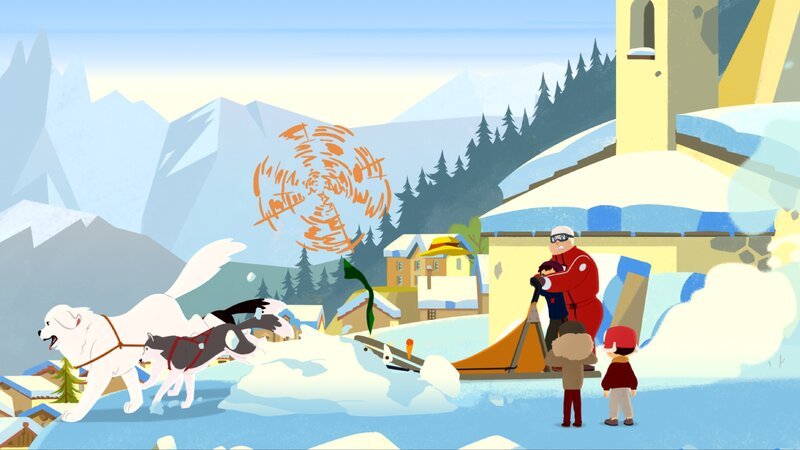 Belle hat die Aufgabe des Leittiers übernommen. – Bild: Gaumont Animation, PVP /​ ZDF