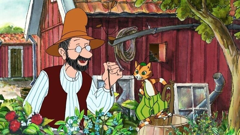 Für Pettersson und seine Neugiernase Findus gibt es immer was zu entdecken. – Bild: ZDF/​TV-Loonland /​ KiKA