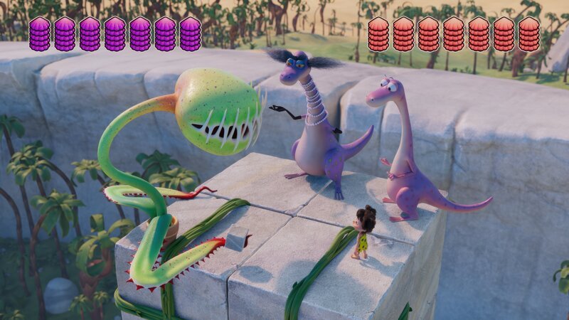 Das Riesen-Stapel-Spiel von Minus Drei hat keinen Gewinner. – Bild: M.A.R.K.13, TRIKK17, ZDF, Fabrique d’image