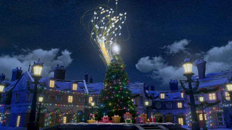 Zusammen mit tausenden anderen Wunschzetteln fliegen die von Henry und Frau Beese zum Weihnachtsmann. – Bild: KiKA/​Dream Logic & Lupusfilm/​Trickshot Films