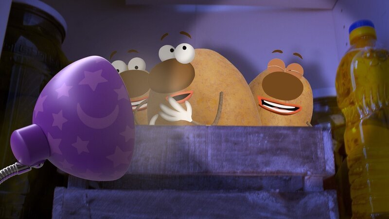 Erst nervig, aber dann doch eingeschlafen. – Bild: rbb/​mdr/​B+M Entertainment