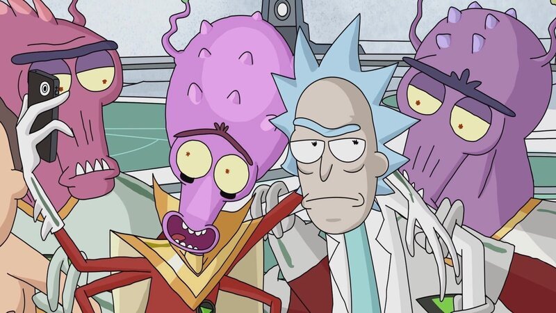 Prince Nebulon (2.v.l.), Rick (2.v.r.) – Bild: Paramount