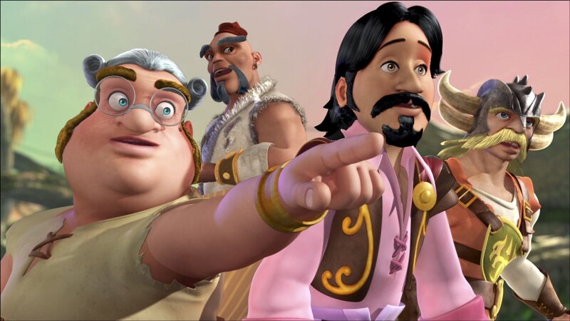 Die Mannschaft der Jolly Roger sieht etwas herannahen, was ihnen gar nicht gefällt. – Bild: ZDF und 2012 DQ Entertainment