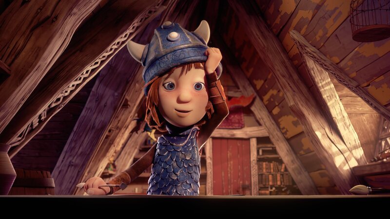 Wickie will unbedingt mit auf große Fahrt. – Bild: Studio 100 Media