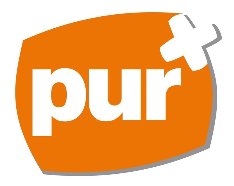 Sendungslogo „pur+“. – Bild: ZDF und corporate design