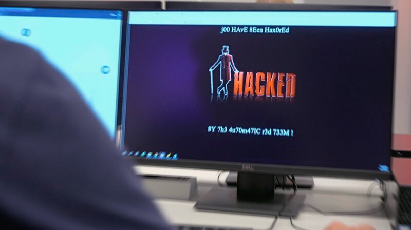 Im Fraunhofer-Institut in Darmstadt werden Hackingangriffe simuliert, um die Verteidigung dagegen zu trainieren. – Bild: HR