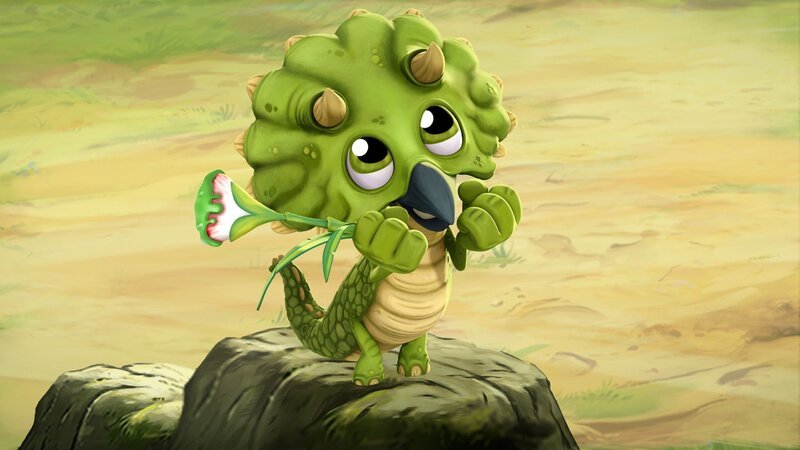 Tiny ist hin und weg von ihrem Kunstwerk. – Bild: SUPER RTL Tiny ist hin und weg von ihrem Kunstwerk. – Bild: SUPER RTL