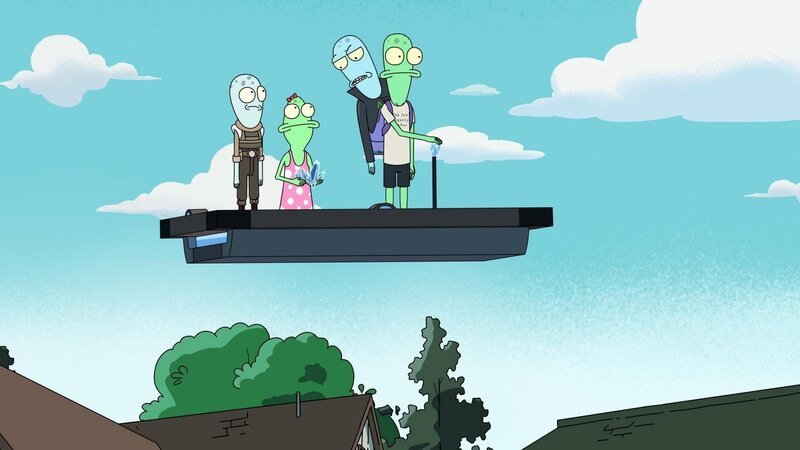 v.li.: Yumyulack, Jesse, Korvo, Terry – Bild: Paramount /​ HULU