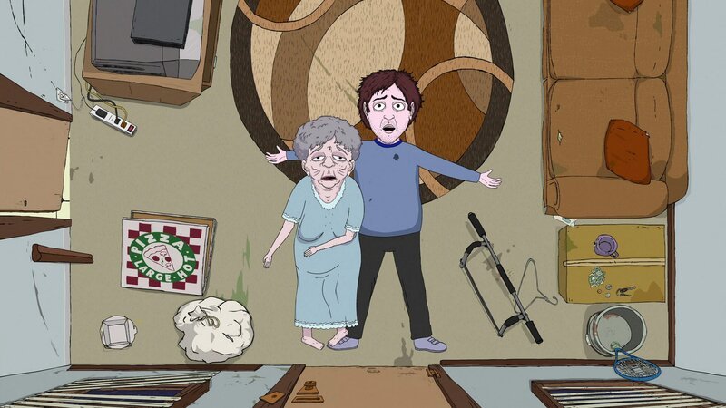 L-R: Corey’s Grandma, Jeff – Bild: ViacomCBS