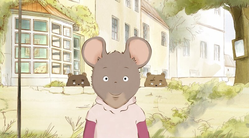 Celestine freundet sich mit den Neffen von Madame Tulipe an. – Bild: ZDF/​2021 Folivari/​So-Nord/​RTBF