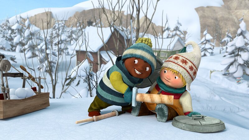 Jonas steht seinem Freund Sami rettend zur Seite. – Bild: KiKA/​carpediem Film & TV Inc.