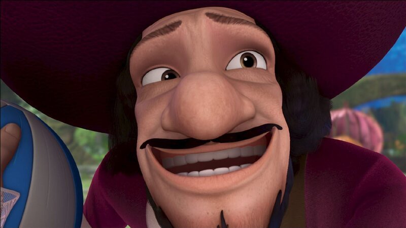 Captain Hook ist nach einem Sturz auf den Kopf geistig verwirrt. – Bild: ZDF und 2012 DQ Entertainment
