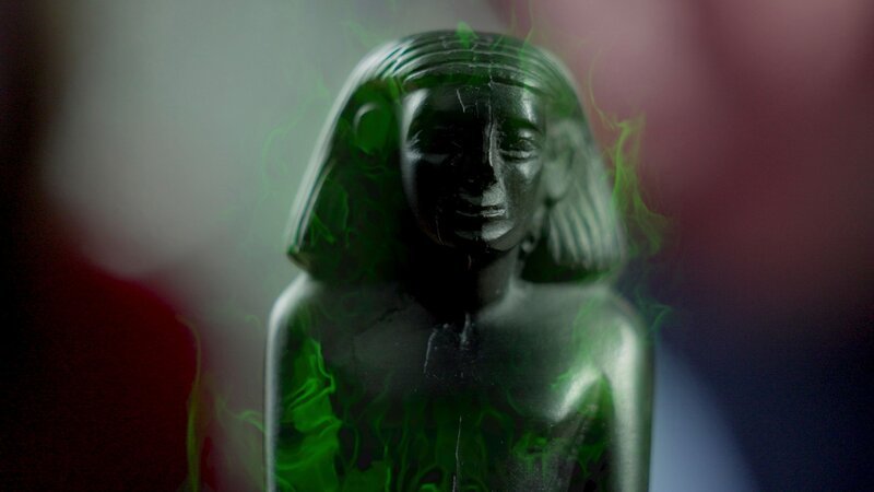 Die bewegende Statue von Manchester – Bild: Monster Films Wales /​ THE HISTORY CHANNEL