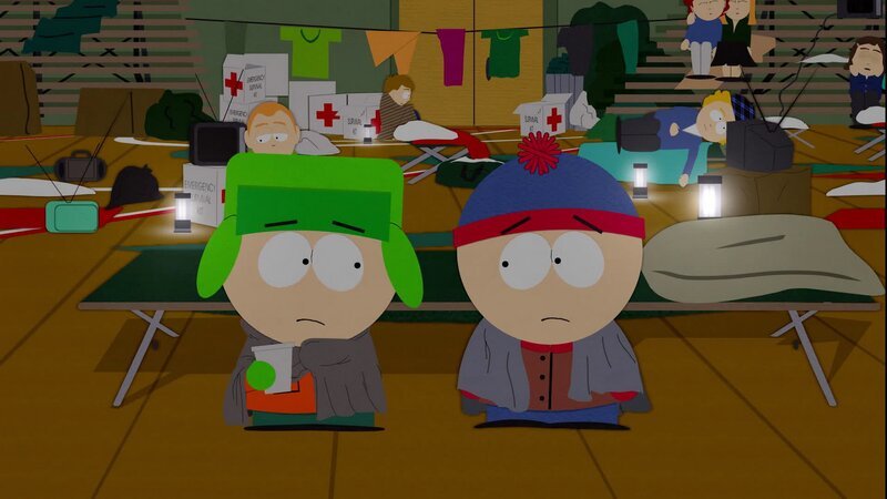 Vorne, l-r: Kyle, Stan – Bild: Paramount