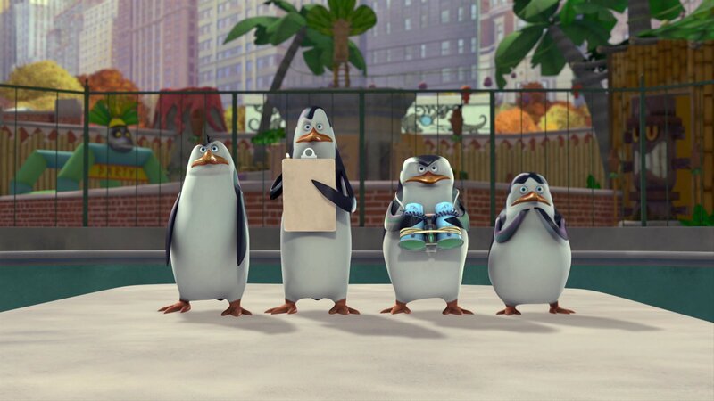 L-R: Rico, Kowalski, Skipper, Private – Bild: ViacomCBS