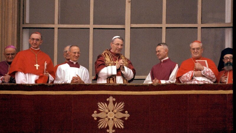 Papst Johannes Paul I: Er starb nach nur 33 Tagen – war es Mord? „ZDF-History“ untersucht dieses und weitere Geheimnisse der Geschichte in: „Wie es wirklich war“. – Bild: ZDF und ap