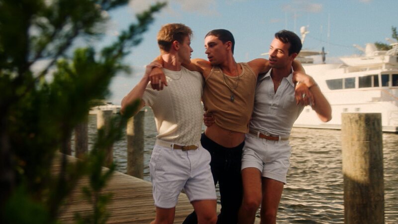 (v.l.n.r.) Stewart (Taylor Bloom); Theo Graves (Isaac Powell); Sean (Dean Cestari) – Bild: 2022 20TH TELEVISION. All Rights Reserved. Lizenzbild frei