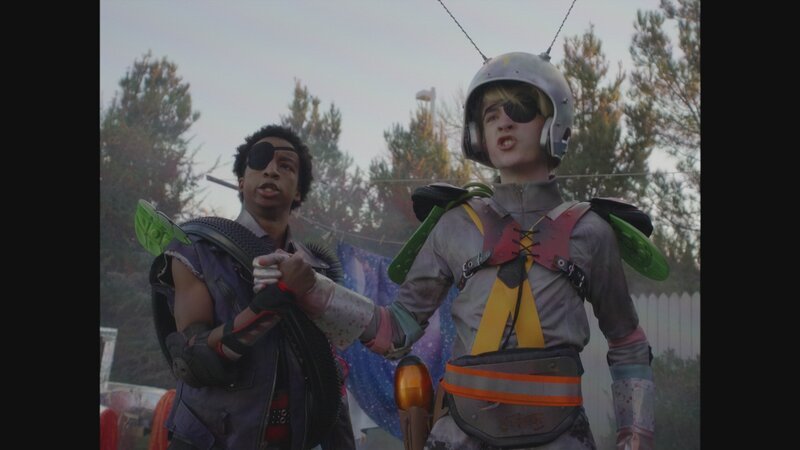 v.li.: Clyde McBride (Jahzir Bruno), Lincoln Loud (Wolfgang Schaeffer) – Bild: Paramount