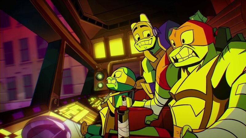 v.li.: Michelangelo, Donatello, Raphael – Bild: Paramount