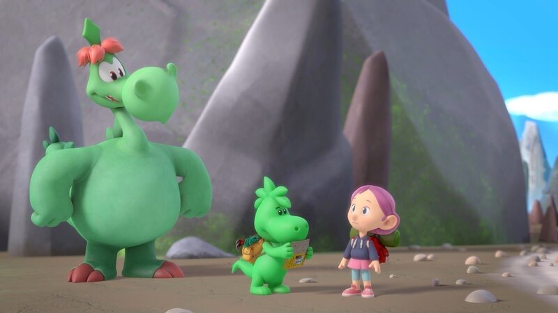 Auch im Drachental möchte Grisu wie ein Feuerwehrmann und nicht wie ein Drache seinen Weg finden. – Bild: MONDO TV Group /​ Pagot /​ Calidra /​ T2T /​ ZDFS