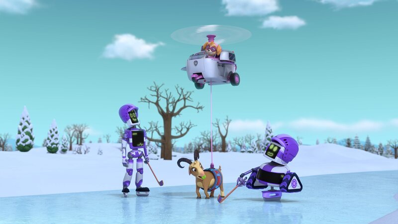 Digi (l.), Skye (oben), Garbie (unten), Tal (r.) – Bild: Paramount