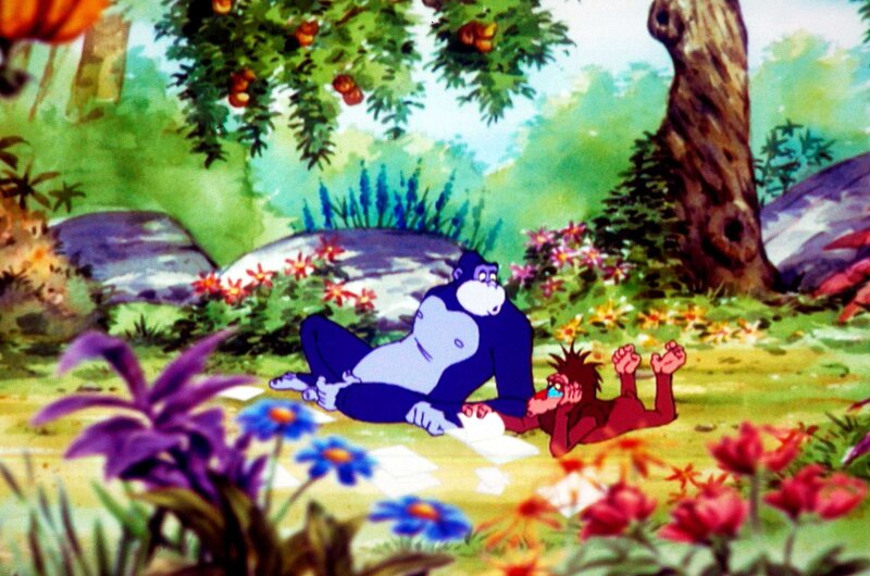 „Noahs Insel“ – Die Tiere auf Noahs Insel erleben eine trügerische Idylle, eine Flutwelle rollt heran und die Geierstaffel entdeckt eine nahe Insel; ein Wettlauf mit der Zeit beginnt. – Bild: ORF (FS1/​FS2) /​ ORF1