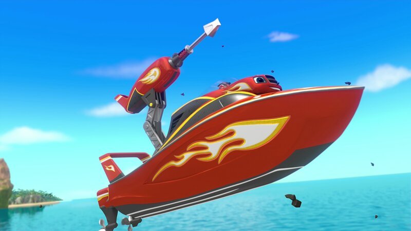 AJ (oben) und Blaze – Bild: ViacomCBS