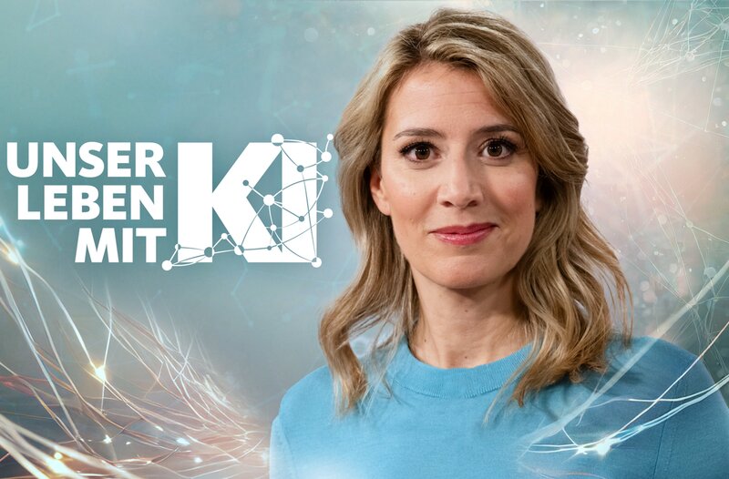 In der dreißigminütigen Reportage besucht Moderatorin Catherine Vogel Orte, in denen künstliche Intelligenz schon konkret unseren Alltag beeinflusst: Zum Beispiel bei der Sicherheitsüberwachung in der Bahnhofshalle in Mönchengladbach oder in der Landwirtschaft in Monheim, wo KI dafür sorgt, größere Erträge zu erwirtschaften. Auch lässt sich Catherine Vogel zeigen, wo schon in wenigen Jahren KI in unserem Leben auf den Kopf stellt: eine immer größere Rolle einnehmen wird, in der Bildung oder Medizin. – Bild: WDR/​Annette Etges