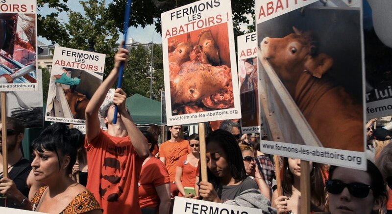 Fleischlos glücklich – Bild: Découpages