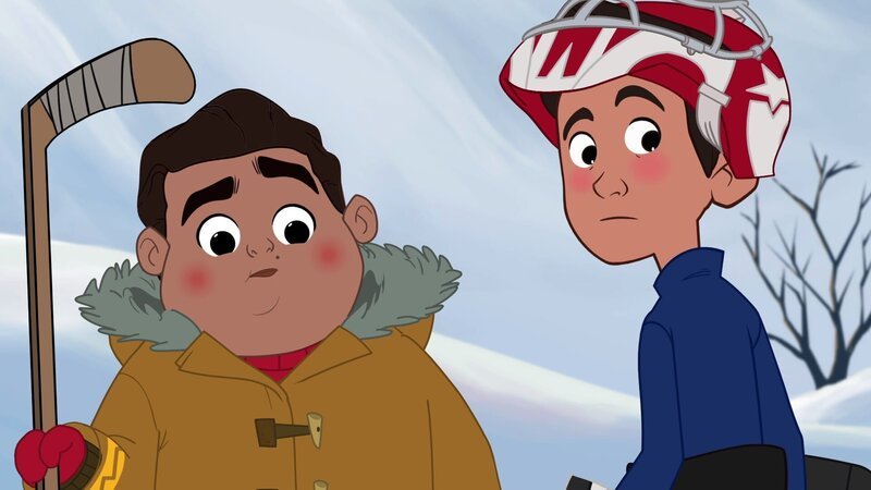 Bernie (links) und Zach, Joeys großer Bruder – Bild: KiKA/​Amberwood Productions