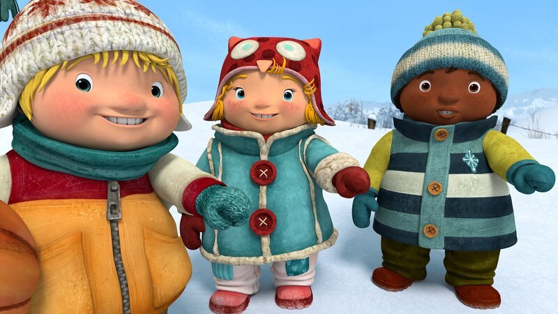 Die Freunde zeigen Kiki die Fundstelle. – Bild: KiKA/​carpediem Film & TV Inc.