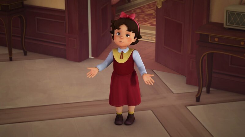 Heidi hat eine Idee, wo Clara sein könnte. – Bild: ZDF/​Studio 100 Animation/​Heidi Productions Pty. Limited