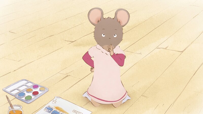 Celestine möchte nicht verlieren bei dem neuen Spiel, doch wer spricht, verliert. – Bild: ZDF/​2021 Folivari/​So-Nord/​RTBF