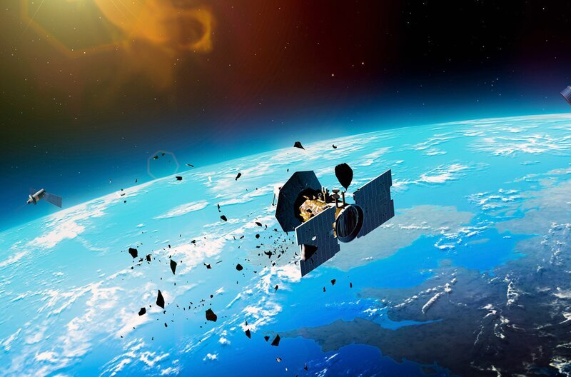 Unser Alltag ist von Satelliten abhängig. Ohne sie würden wir beispielsweise schlechter an unser Ziel kommen und bei der Wettervorhersage häufiger daneben liegen. – Bild: Getty Images
