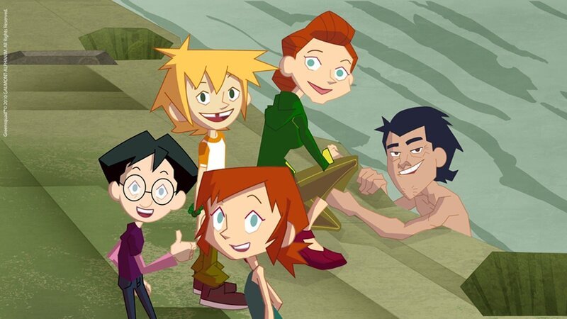 Eine Anakonda rettete den Vater des Green Teams. – Bild: KiKA/​Gaumont-Alphanim