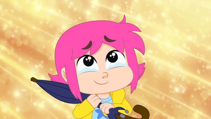 Rebecca ist glücklich. Endlich will Mama mit ihr spielen. – Bild: ZDF/​Ernest & Rebecca