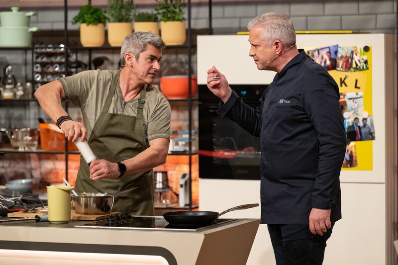 Jakl Wolf  mit Alexander Herrmann – Bild: Foto: RTL