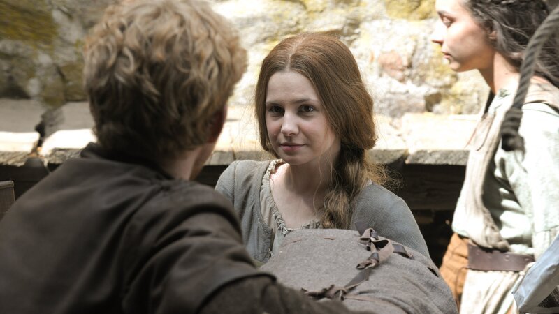 Lucas Prisor (Damian), Josefine Preuß (Tilla Willinger). – Bild: 3sat