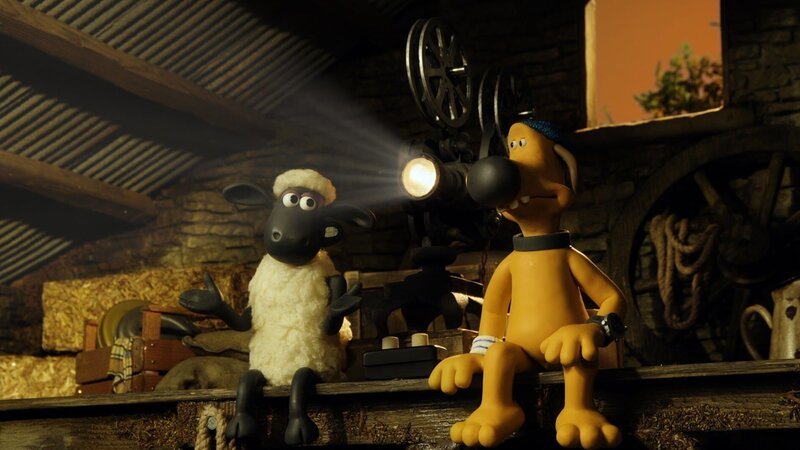 In Shauns Filmen sieht Bitzer nicht immer gut aus. – Bild: WDR/​Aardman Animation Ltd./​BBC