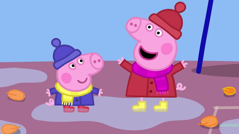 v.li.: George Pig, Peppa Pig – Bild: Nickelodéon Junior