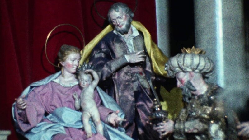 Figuren aus der Krippensammlung im Bayerischen Nationalmuseum. – Bild: BR