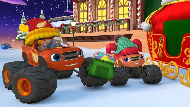 v.li.: Blaze, AJ (oben), Sparkle – Bild: Paramount