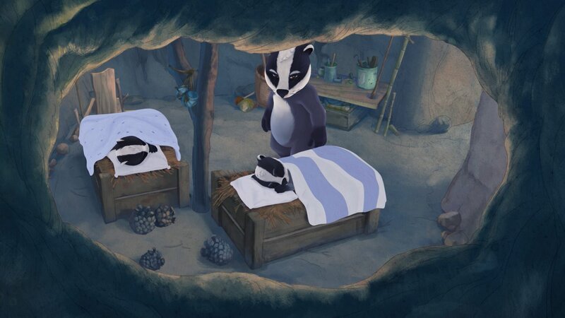 Edmund weiß, dass seine Jungen morgens nur schlecht aus dem Bett kommen. – Bild: WDR/​Mediatoon