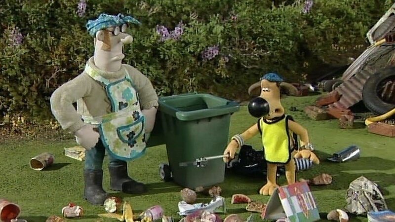 Chaos auf der Farm. Da hilft nur: Aufräumen! – Bild: WDR/​Aardman Animation Ltd./​BBC