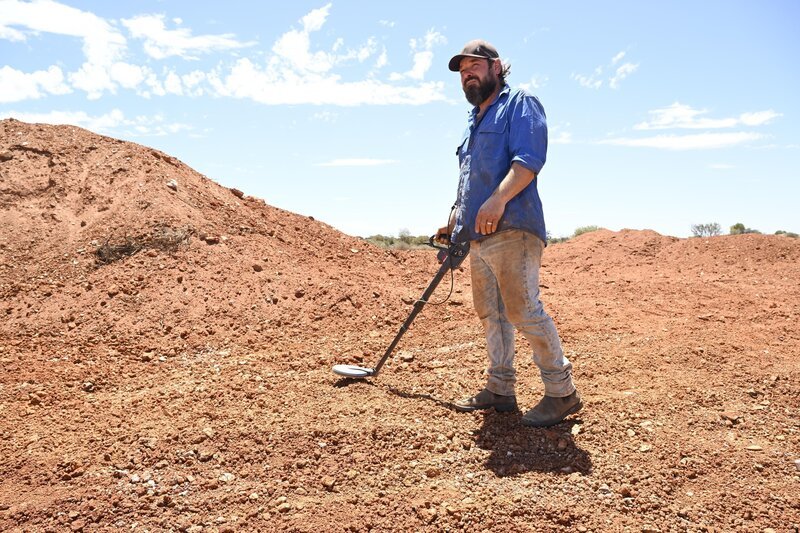 Paul Mackie, Aussie Gold Hunters Series 8 – Photograph by David Dare Parker – Bild: Electric Pictures Pty Ltd