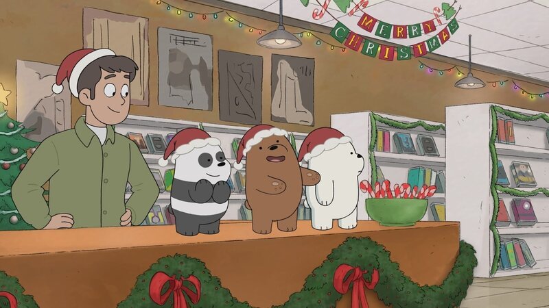 Vorne, v.li.: Baby Panda, Baby Grizz, Baby Ice Bear – Bild: The Cartoon Network, Inc.