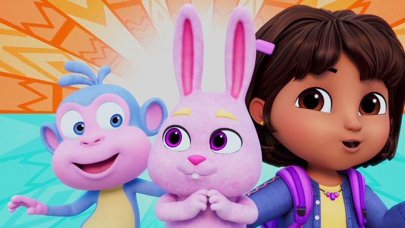 v.li.: Boots, Bruno, Dora – Bild: Paramount